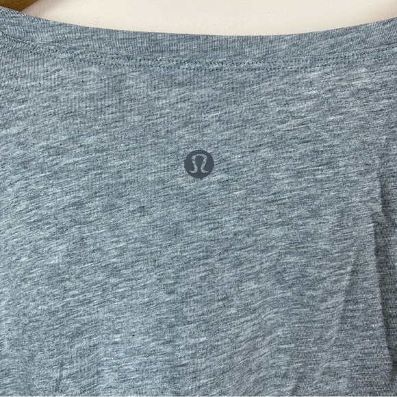 Lululemon Emerald Long Sleeve Heathered Medium Grey - Picture 5 of 8